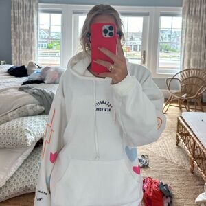 Starfit patch hoodie worn twice